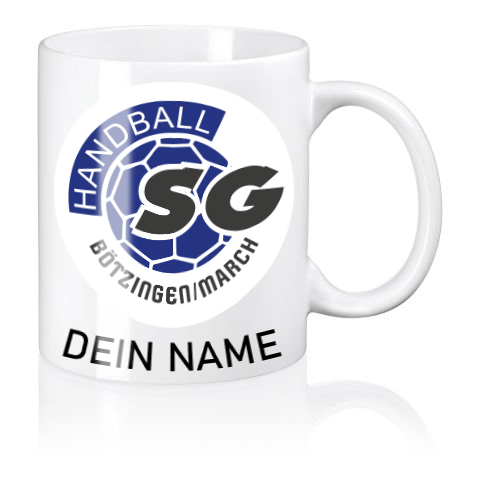 Tasse SG Bötzingen March individuell